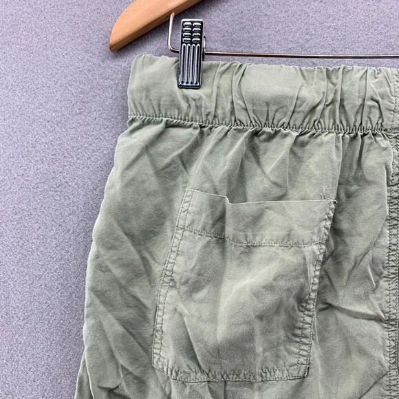 Thread & Supply Lyocell Cropped Wide Leg Pants Women Medium Beach Boho Lagenlook - Picture 5 of 12